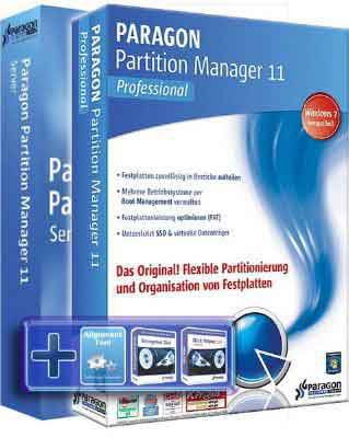 Paragon Partition Manager 11 Pro Build 9887 + Boot CD Win 