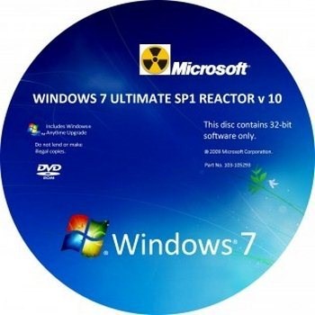 Легкая Windows 7 Ultimate SP1 x86 REACTOR v10 
