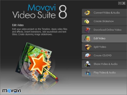 Movavi Video Suite 8.1.3 RUS + crack, key, keygen - Редакторы