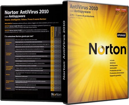 Norton 360, Antivirus, Internet Security и Netbook Editions. В комплекте доп утилиты (2010) 