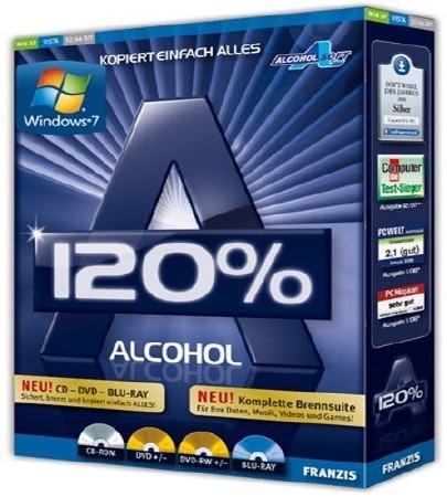 Alcohol 120% v 2.0.1.2033 Multilingual 