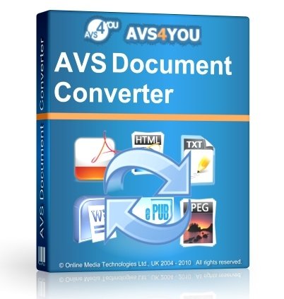 AVS Document Converter v 1.0.3.158 (Eng/Rus) 