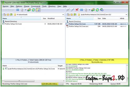 FlashFXP 4.0.0.1545 Rus + crack (Русская версия) 