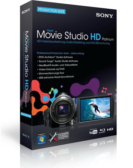 Sony Vegas Movie Studio HD Platinum 11.0.295 